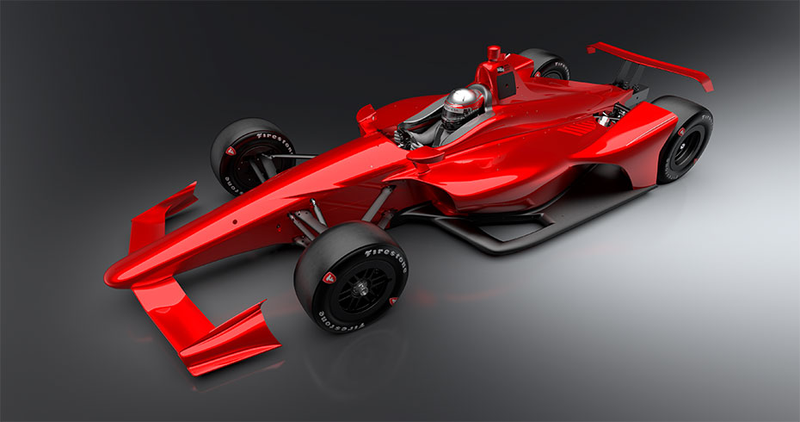 Illustration for article titled The Sleek New 2018 IndyCars Look Properly Bad Ass